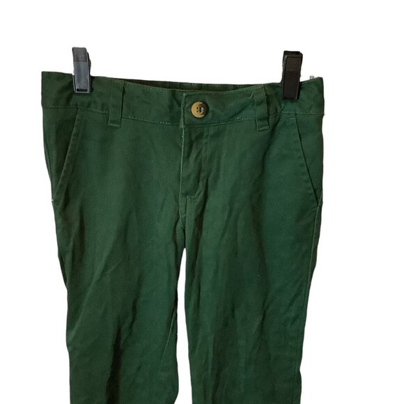 French Toast Straight Uniform Pants Adjustable Waist Green Size 8 Girls Lot Of 3 - Picture 8 of 10